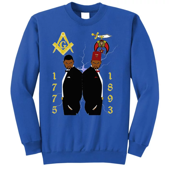 Shriners 1893 Masons 1775 Shrine Pha Mason Brothers Masonic Tall Sweatshirt