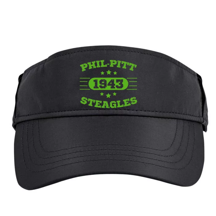 Steagles 1943 Philpitt Steagles Logo Football Fans Steagles Adult Drive Performance Visor