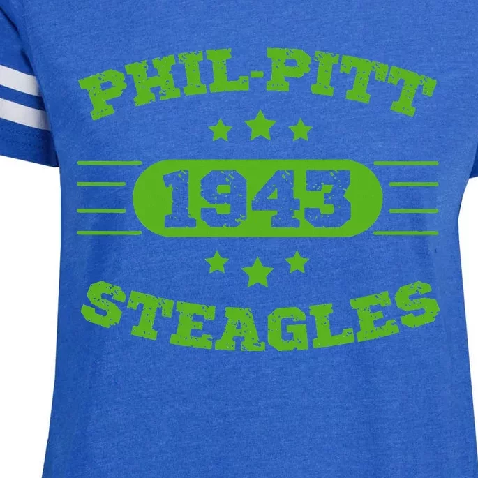 Steagles 1943 Philpitt Steagles Logo Football Fans Steagles Enza Ladies Jersey Football T-Shirt