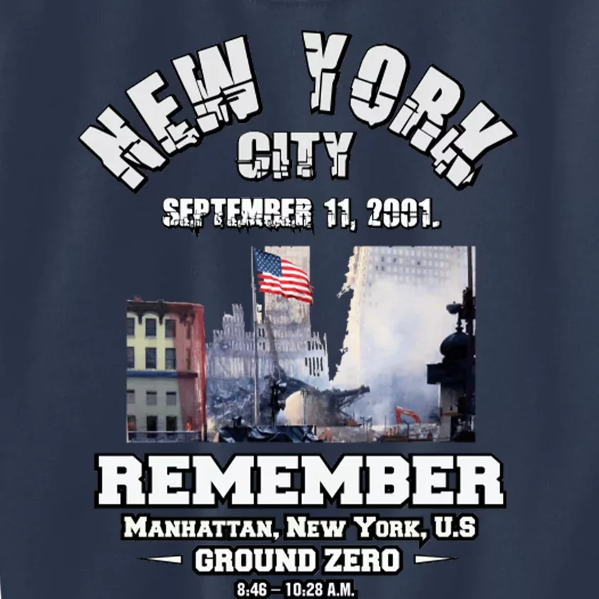 September 11 Remember TShirtSeptember 11 Remember Kids Sweatshirt