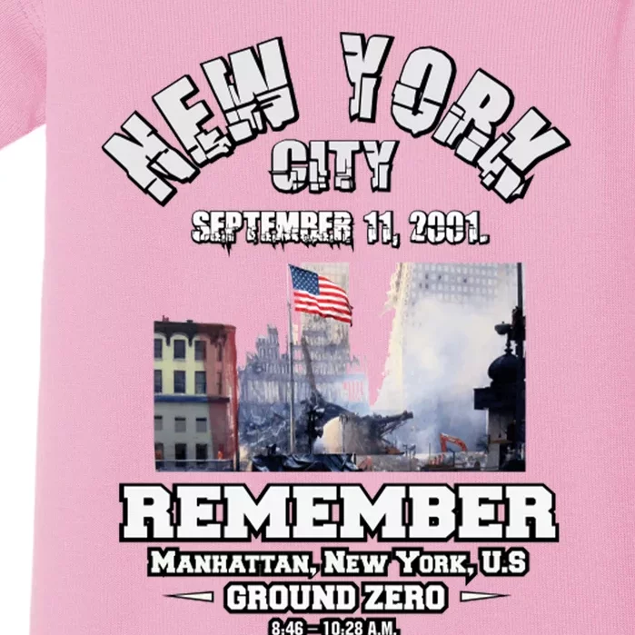 September 11 Remember TShirtSeptember 11 Remember Baby Bodysuit