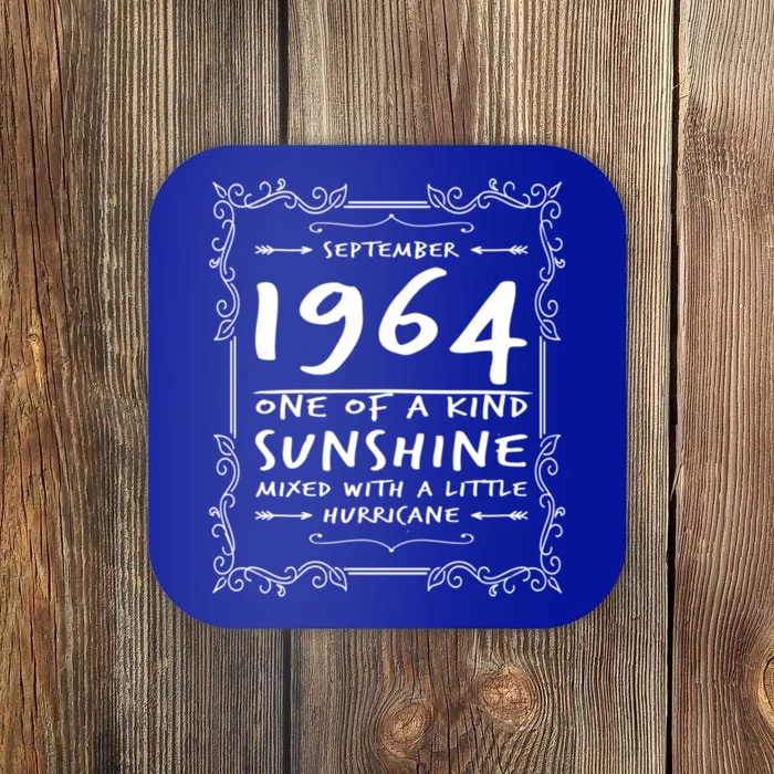 September 1964 Sunshine Mixed With A Little Hurricane Funny Gift Coaster