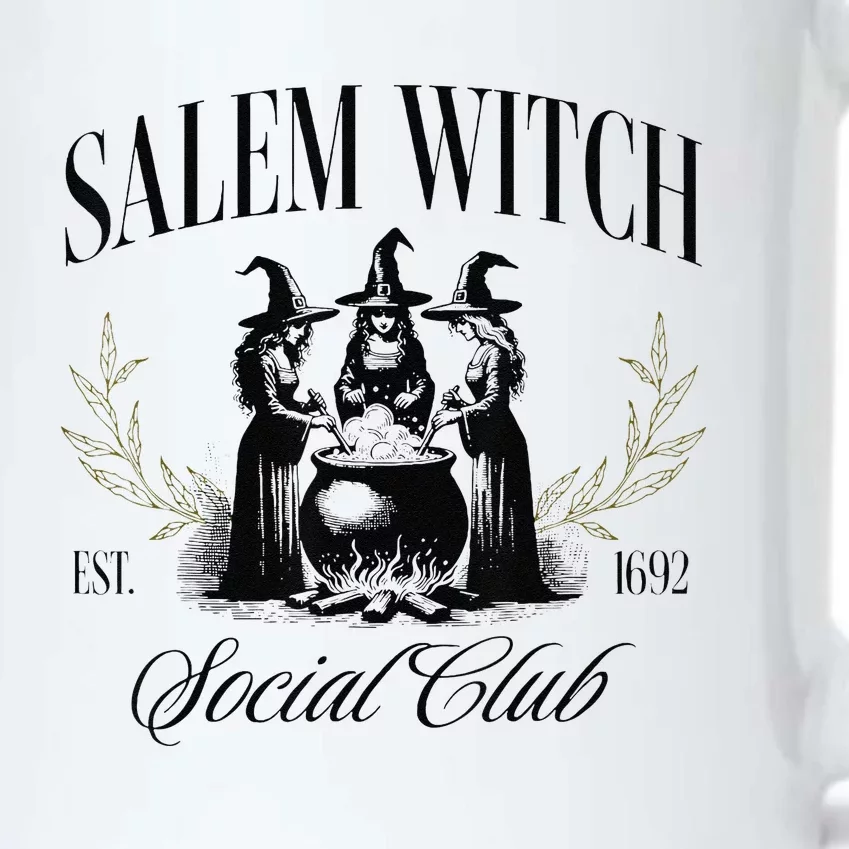 Salem 1692 Social Club Witch Halloween Witchy Women Black Color Changing Mug