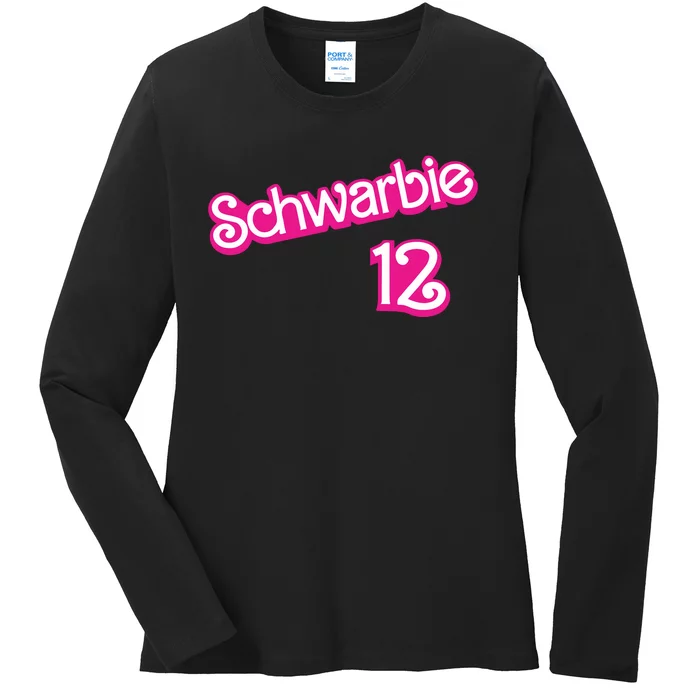 Schwarbie 12 Ladies Long Sleeve Shirt