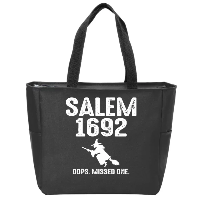 Salem 1692 Zip Tote Bag