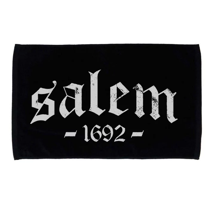 Salem 1692 Salem Witch Trials Retro Vintage Distressed Microfiber Hand Towel