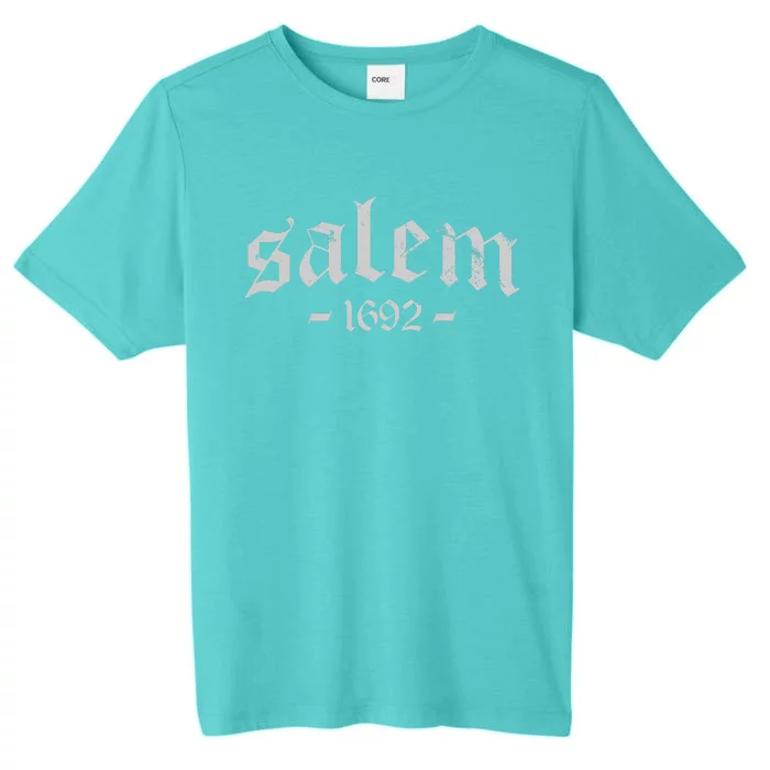 Salem 1692 Salem Witch Trials Retro Vintage Distressed ChromaSoft Performance T-Shirt