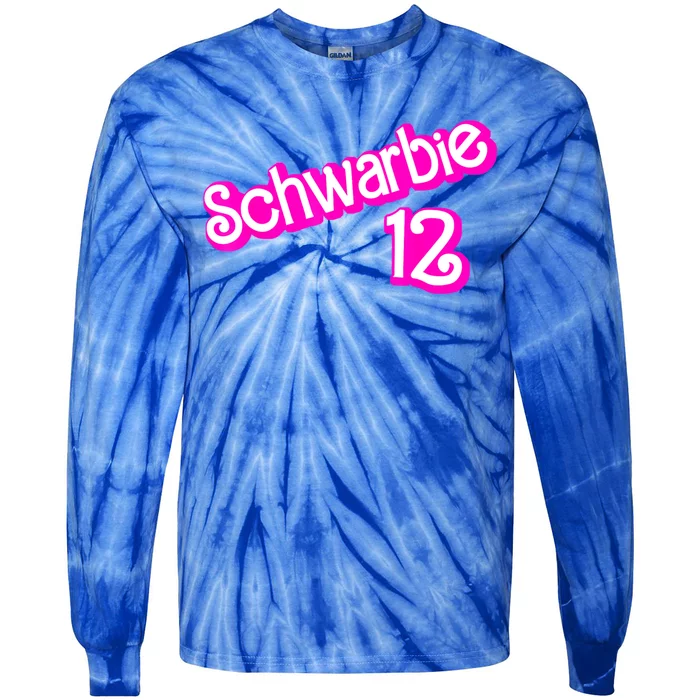 Schwarbie 12 Tie-Dye Long Sleeve Shirt