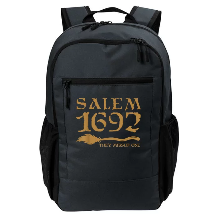 Salem 1692 They Missed One Witch Halloween Daily Commute Backpack