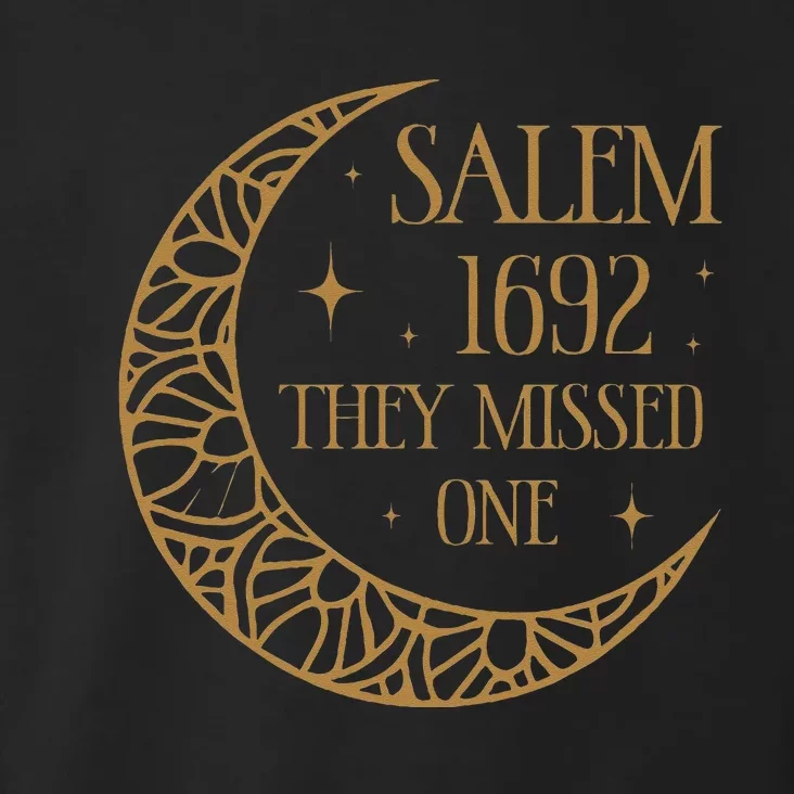 Salem 1692 They Missed One Toddler Hoodie