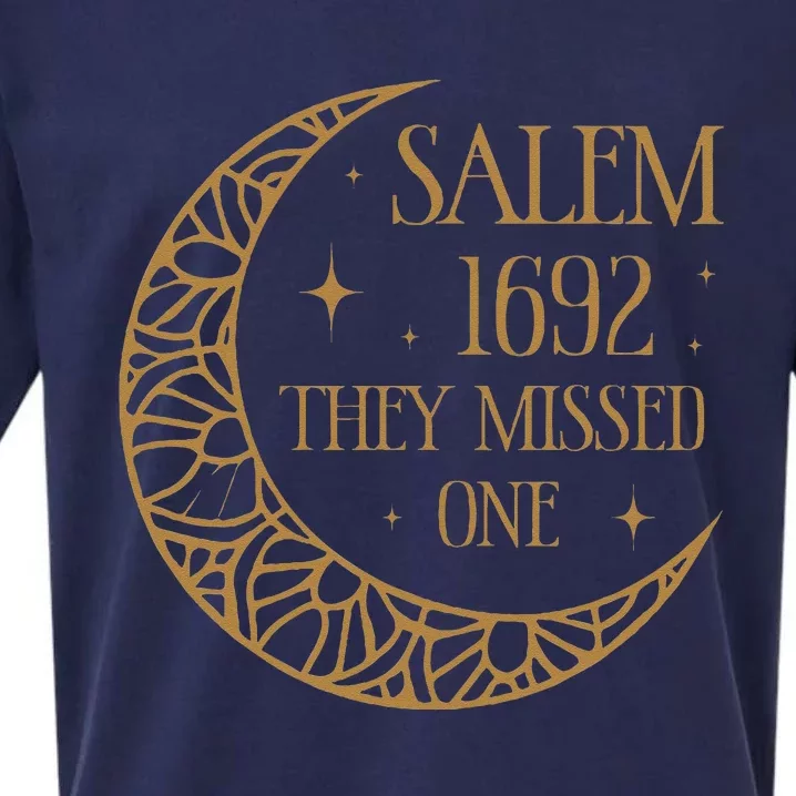 Salem 1692 They Missed One Sueded Cloud Jersey T-Shirt