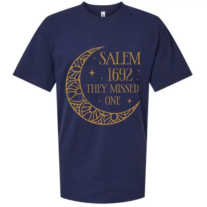 Salem 1692 They Missed One Sueded Cloud Jersey T-Shirt