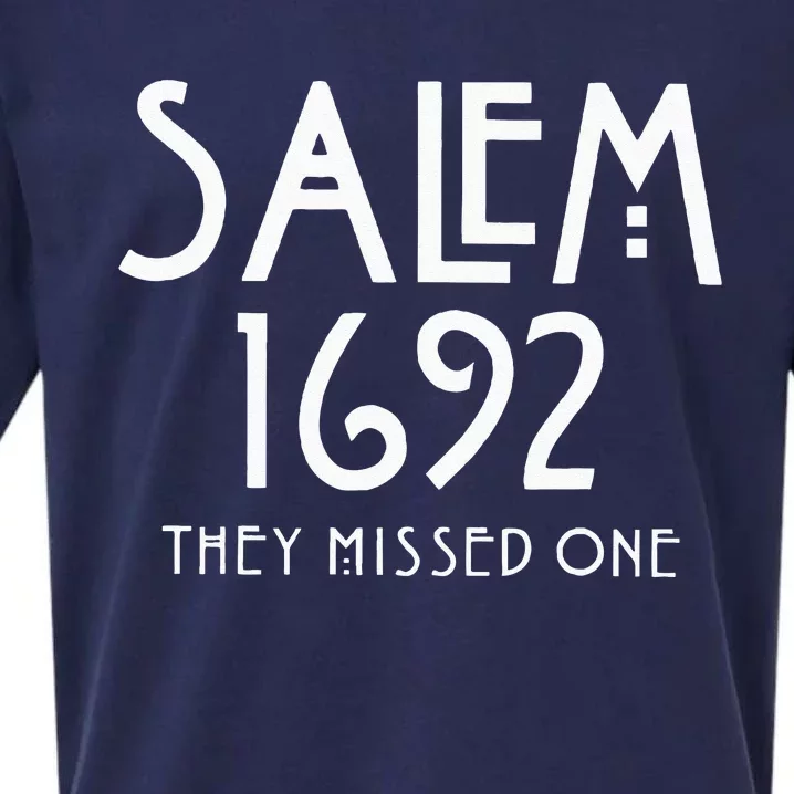 Salem 1692 They Missed One Sueded Cloud Jersey T-Shirt