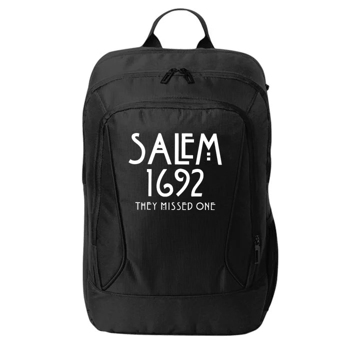 Salem 1692 They Missed One Halloween City Backpack