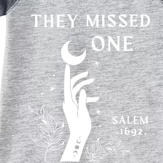 Salem 1692 They Missed One Halloween Infant Baby Jersey Bodysuit