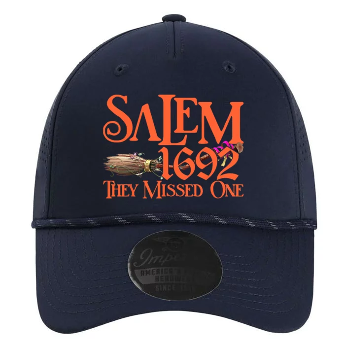 Salem 1692 They Missed One Funny Witch Salem Men Women Performance The Dyno Cap