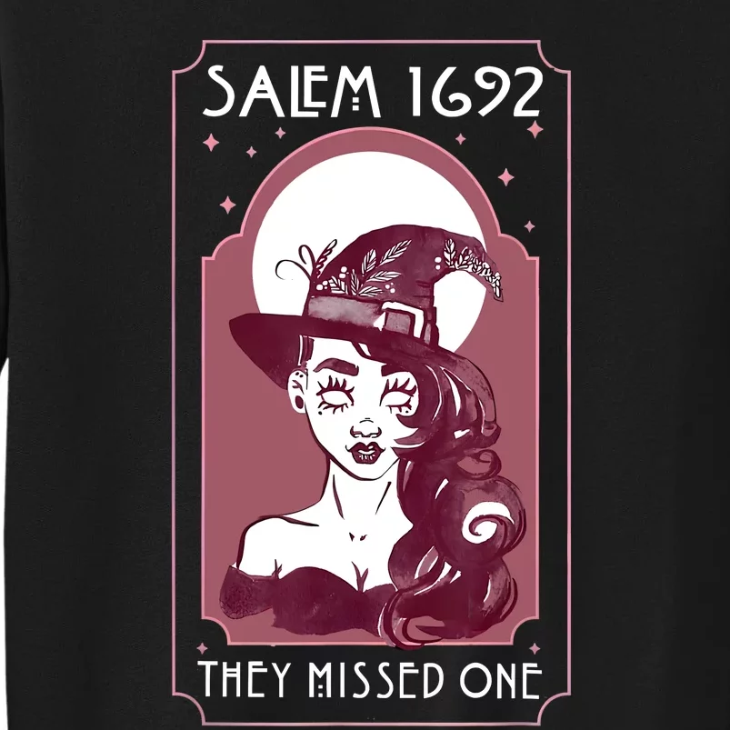 Salem 1692 They Missed One Salem Witch Halloween Sweatshirt