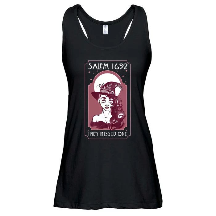 Salem 1692 They Missed One Salem Witch Halloween Ladies Essential Flowy Tank