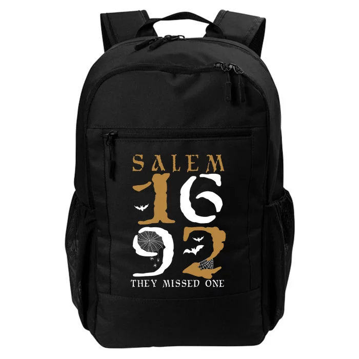 Salem 1692 They Missed One Witch Halloween Gift Daily Commute Backpack