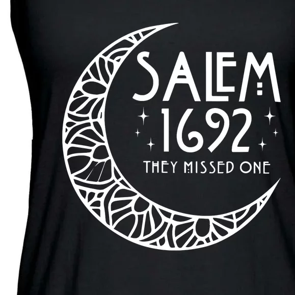 Salem 1692 They Missed One Ladies Essential Flowy Tank