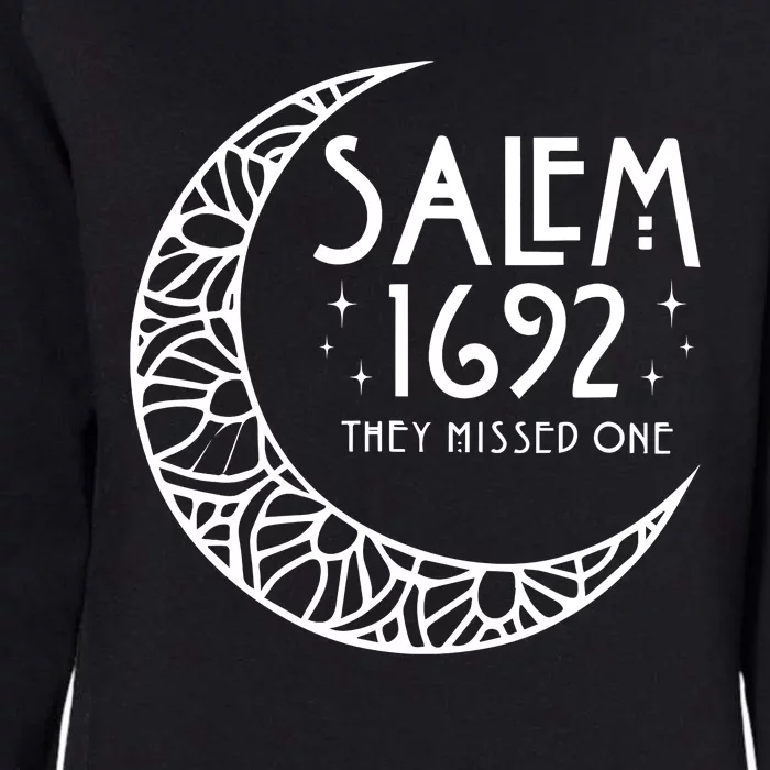 Salem 1692 They Missed One Womens California Wash Sweatshirt