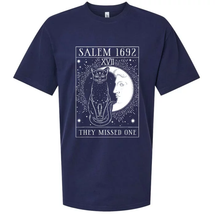 Salem 1692 They Missed One Sueded Cloud Jersey T-Shirt