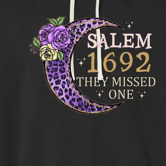 Salem 1692 They Missed One Garment-Dyed Fleece Hoodie