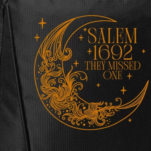 Salem 1692 They Missed One Salem Witch Halloween Costume City Backpack