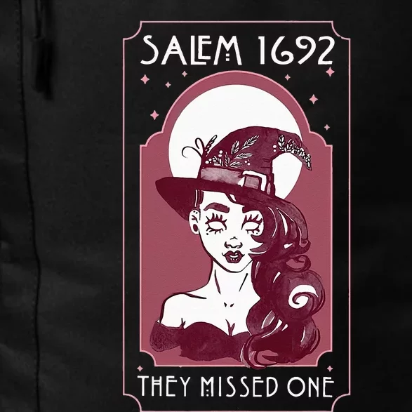 Salem 1692 They Missed One Salem Witch Halloween Daily Commute Backpack