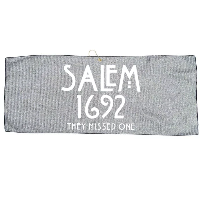 Salem 1692 They Missed One Large Microfiber Waffle Golf Towel