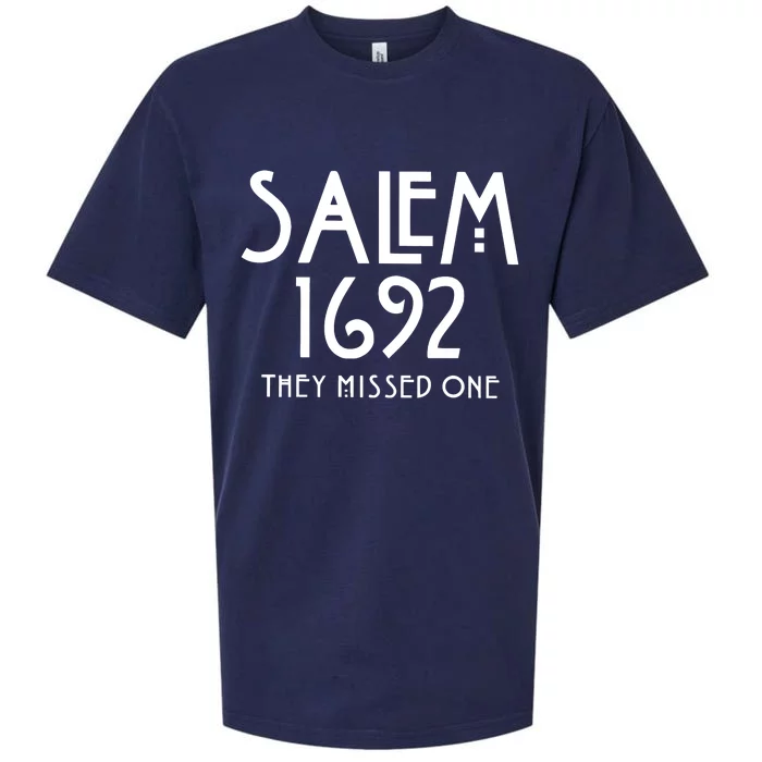 Salem 1692 They Missed One Sueded Cloud Jersey T-Shirt