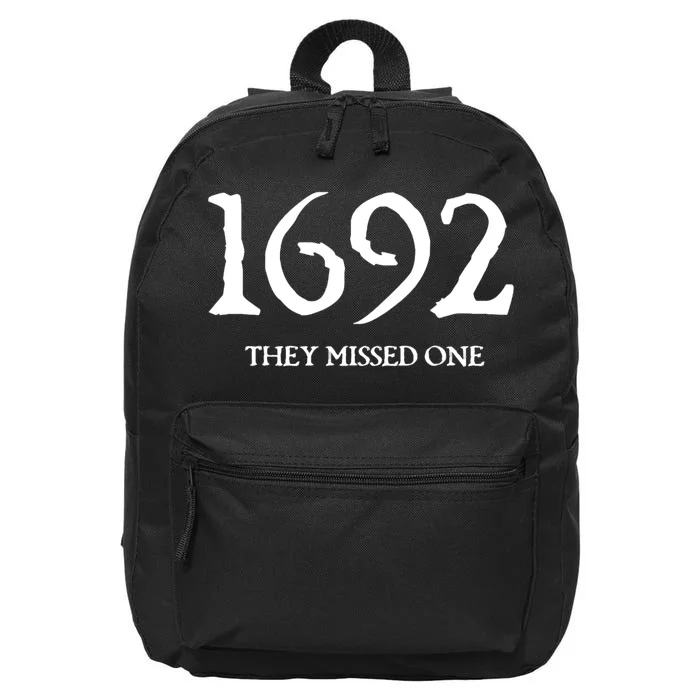 Salem 1692 They Missed One 16 in Basic Backpack