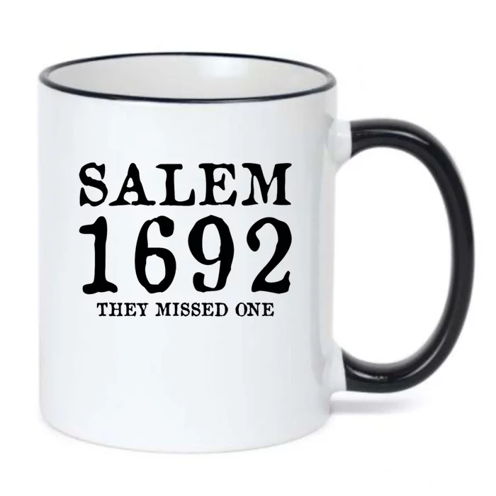 Salem 1692 They Missed One Black Color Changing Mug