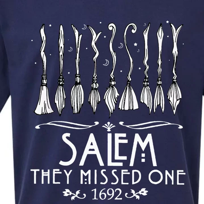 Salem 1692 They Missed One For Halloween Sueded Cloud Jersey T-Shirt