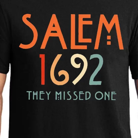 Salem 1692 They Missed One Salem Witch 1692 Halloween Pajama Set