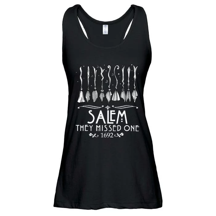 Salem 1692 They Missed One For Halloween Ladies Essential Flowy Tank