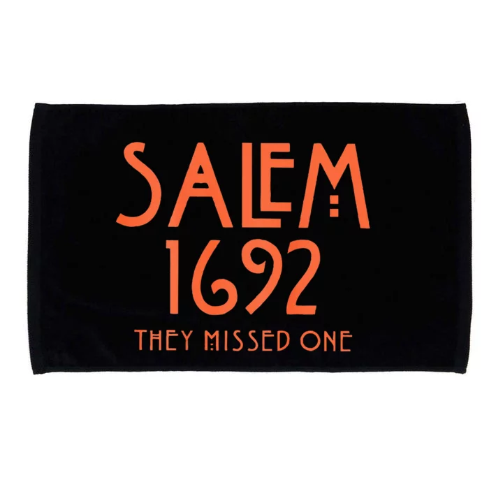 Salem 1692 They Missed One Microfiber Hand Towel