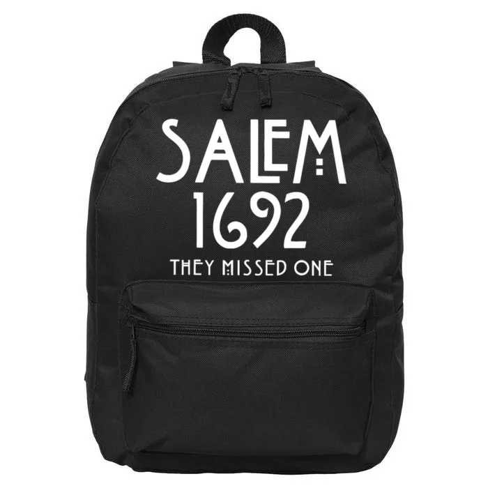 Salem 1692 They Missed One 16 in Basic Backpack