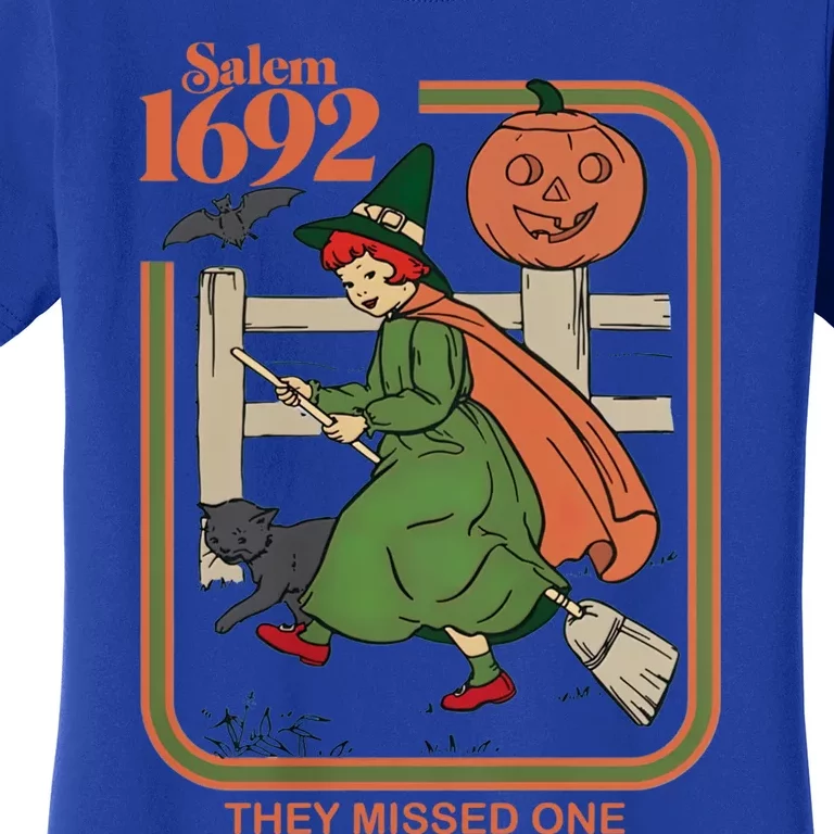 Salem 1692 They Missed One Witch Halloween Gift Women's T-Shirt