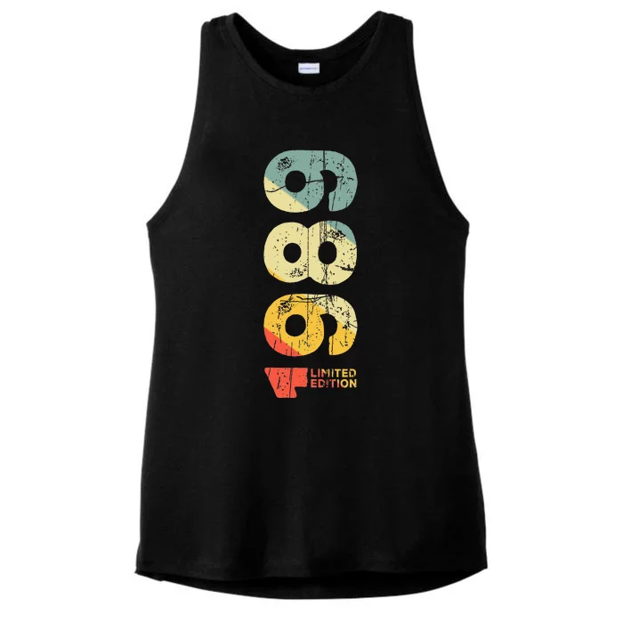 Since 1989 Year 1989 Birth Vintage Aesthetic 1989 Retro 1989 Ladies Tri-Blend Wicking Tank