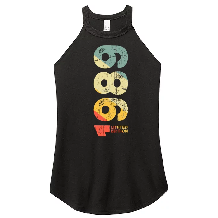 Since 1989 Year 1989 Birth Vintage Aesthetic 1989 Retro 1989 Women’s Perfect Tri Rocker Tank