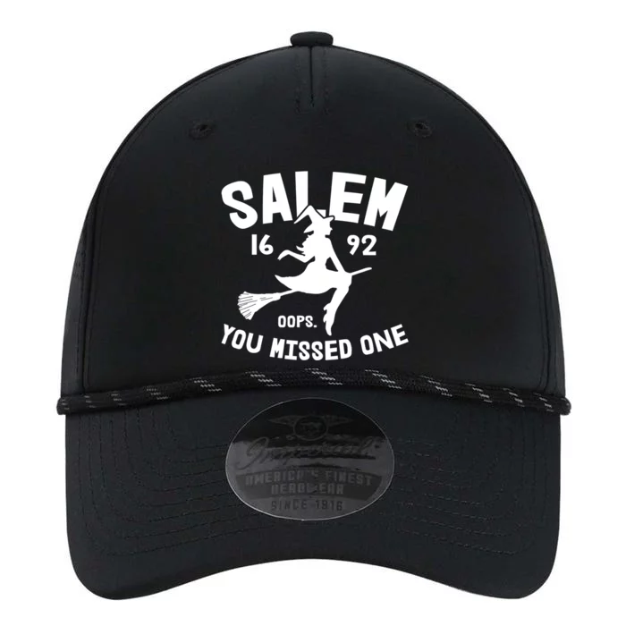 Salem 1692 You Missed One Witch On Broom Halloween Gift Performance The Dyno Cap