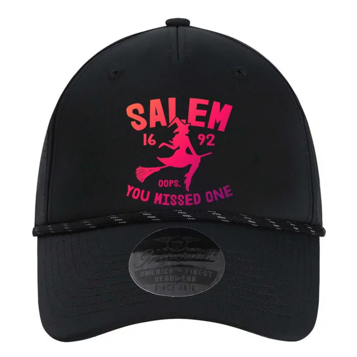 Salem 1692 You Missed One Witch On Broom Halloween Gift Performance The Dyno Cap