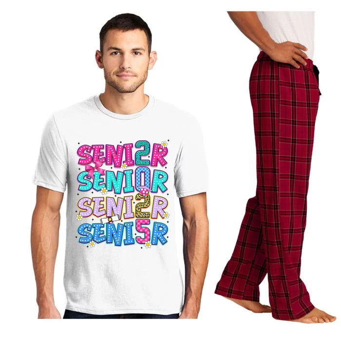 Senior 2025 Back To School Graduation Pajama Set