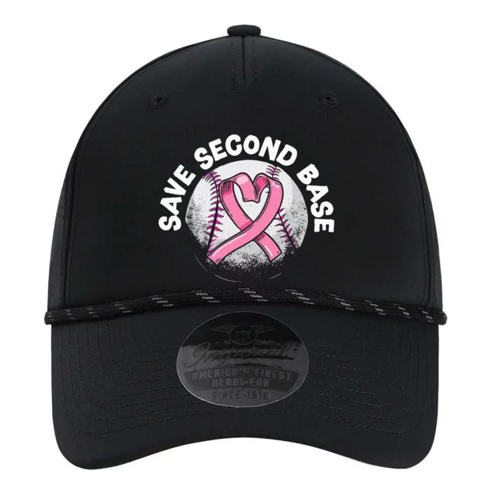 Save 2nd Baseball Player Breast Cancer Awareness Performance The Dyno Cap