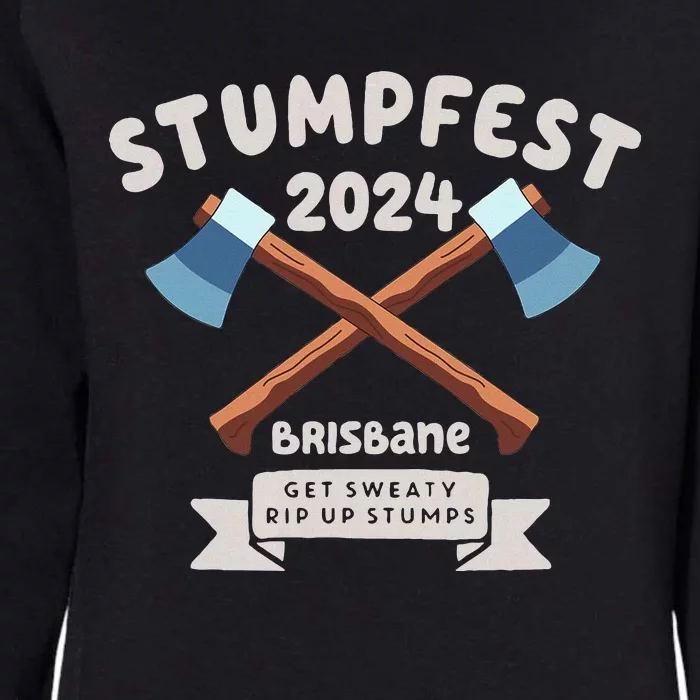 Stumpfest 2024 Brisbane Get Sweaty Womens California Wash Sweatshirt