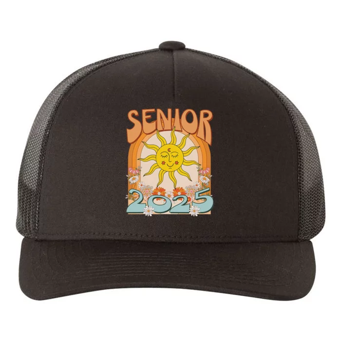 Senior 2025 Class Of 2025 Seniors Graduation 2025 Funny Yupoong Adult 5-Panel Trucker Hat