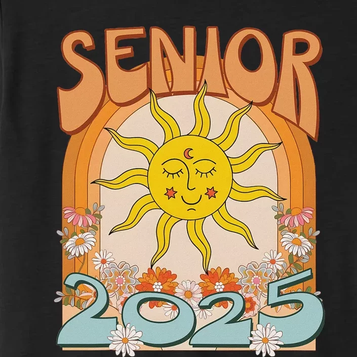 Senior 2025 Class Of 2025 Seniors Graduation 2025 Funny ChromaSoft Performance T-Shirt