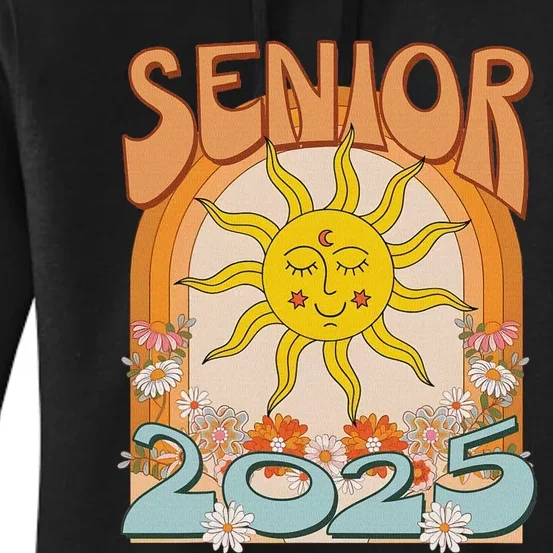 Senior 2025 Class Of 2025 Seniors Graduation 2025 Funny Women's Pullover Hoodie