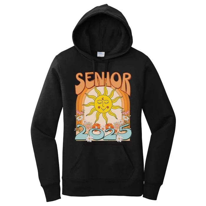 Senior 2025 Class Of 2025 Seniors Graduation 2025 Funny Women's Pullover Hoodie